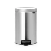 Кош за боклук 12 л NewIcon Matt Steel BRABANTIA - Thumbnail 1