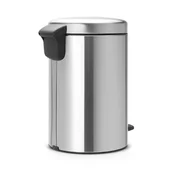 Кош за боклук 12 л NewIcon Matt Steel BRABANTIA - Thumbnail 3