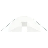 Оранжерия със стоманена рамка бяла 108 м² 18x6x2,85 м - Thumbnail 3