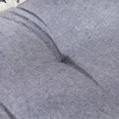 Възглавница за палетен диван, антрацит, 120x80x10 см - Thumbnail 7