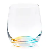 Комплект ниски чаши 360 мл 6 бр. Розово-жълто - Thumbnail 2