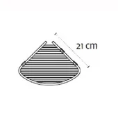 Ъглова плитка етажерка за баня Extra KAPITAN - Thumbnail 2