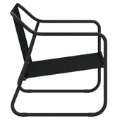 2-местна градинска пейка с възглавница антрацит стомана - VL364106 - Thumbnail 7