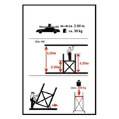 Алуминиево скеле AS400 ARON - Thumbnail 2