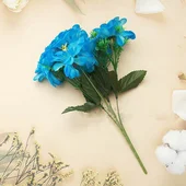 Декоративен букет Далия с пет цвята 29 см - Thumbnail 6