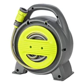 Макара за маркуч с бързо навиване 10 м + 1.5 м и конектори HERLY - Thumbnail 2