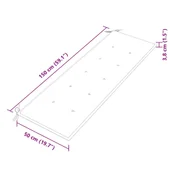 Пейка Батавия със сива възглавница, 150 см, тик масив - VL3100827 - Thumbnail 9