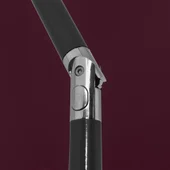 Плажен чадър, бордо червено, 200x125 см - Thumbnail 2