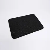 Постелка за баня с Memory пяна 50x70 см черна  ICSC 181 INTER CERAMIC - Thumbnail 3
