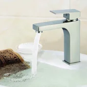 Стоящ смесител за баня Ясмина BS полиран мат INTER CERAMIC - Thumbnail 2