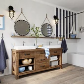 Стоящ смесител за умивалник Stratos хром FERRO - Thumbnail 3