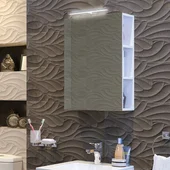 Горен шкаф за баня с LED осветление Изи TRIANO - Thumbnail 3