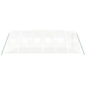 Оранжерия със стоманена рамка бяла 24 м² 6x4x2 м - Thumbnail 4