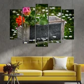 Рози в сандък  - картина пано за стена - Thumbnail 3