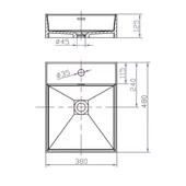 Шкаф за баня с мивка - ICP 6029 - INTER CERAMIC - Thumbnail 4