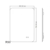 Шкаф за баня Авалон + подарък LED огледало 6089 + 1945-50 - Thumbnail 6