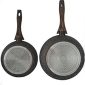 Комплект тигани с мраморно покритие ø22/26 см 9Tnine - Thumbnail 3