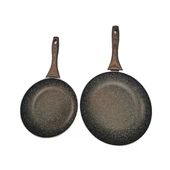Комплект тигани с мраморно покритие ø22/26 см 9Tnine - Thumbnail 1