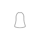 Ъгъл външен f6 - бряст за первази prexa 54 - Thumbnail 2