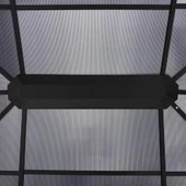 Градинска шатра със завеси, 4x3x2.65 м - антрацит - Thumbnail 8