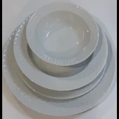 Сервиз за хранене 24 части бял INCI - Thumbnail 2