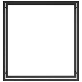 Стойка за дърва за огрев, черен мат, 110x28x116 см, стомана - Thumbnail 3