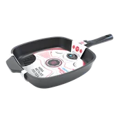 Грил тиган с подвижна дръжка 28x28 см Ferra Induction НЕВА МЕТАЛЛ ПОСУДА - Thumbnail 2