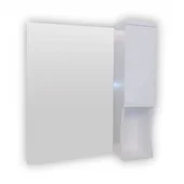 Шкаф с мивка, огледален шкаф и LED осветление за баня INTER CERAMIC - Thumbnail 5