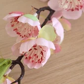 Декоративна клонка Сливов цвят 62 см - Thumbnail 2