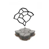 Форма за градинска настилка 600х600 мм - Thumbnail 1