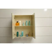 Комплект горен и долен шкаф за баня с умивалник- 6049 (мостра) - Thumbnail 4