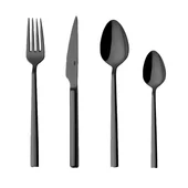 Комплект прибори 24 части Черен мат Cubuk HIRA - Thumbnail 3