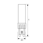 LED лампа OTO LED 7W VIVALUX - Thumbnail 2