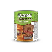 Лазурен лак за дърво кестен 650 мл MARSEL - Thumbnail 1