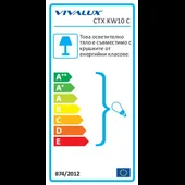 Луна за вграждане CTX-KW10 C VIVALUX - Thumbnail 3