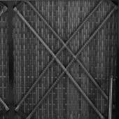 Шезлонг с шалте и маса за чай, полиратан, сив - Thumbnail 9