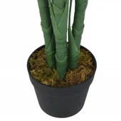 Изкуствена палма 18 листа 80 см зелена - Thumbnail 4