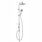 Душ-комплект с глава за тропически дъжд овал Amiga Verdeline Ferro - Thumbnail 1