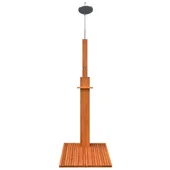 Градински душ 220 см, евкалиптово дърво и стомана - Thumbnail 2