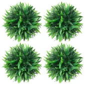 Изкуствени топки чемшир, 4 бр, 15 см - Thumbnail 1