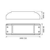 LED захранване MPD MINI LED DRIVER 48W - Thumbnail 2