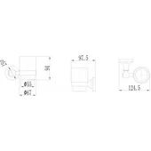 Поставка за четка за зъби Sailor New ICA 8358 INTER CERAMIC - Thumbnail 3