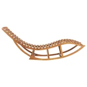 Шезлонг-люлка, тиково дърво масив - Thumbnail 2