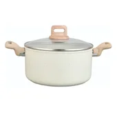 Тенджера 6.5 л Ø24 см кремава Nice OLIVER VOLTZ - Thumbnail 1