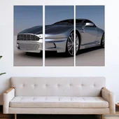 Aston Martin - спортна кола - картина пано за стена - Thumbnail 2