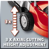 Електрическа косачка 1400 W 37 см 1437 GC-EM EINHELL - Thumbnail 2