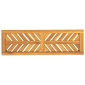 Градинска пейка, 110 cм, масив акациево дърво - VL362237 - Thumbnail 5