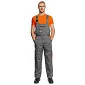 Работен сив полугащеризон DESMAN BIBPANTS №56 - Thumbnail 1