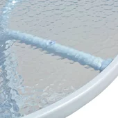 Бистро комплект, 3 части, стомана,диам 50 черен - Thumbnail 3