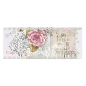 Декор 20x50 см Ажур роза светлорозов 5836 KAI - Thumbnail 1